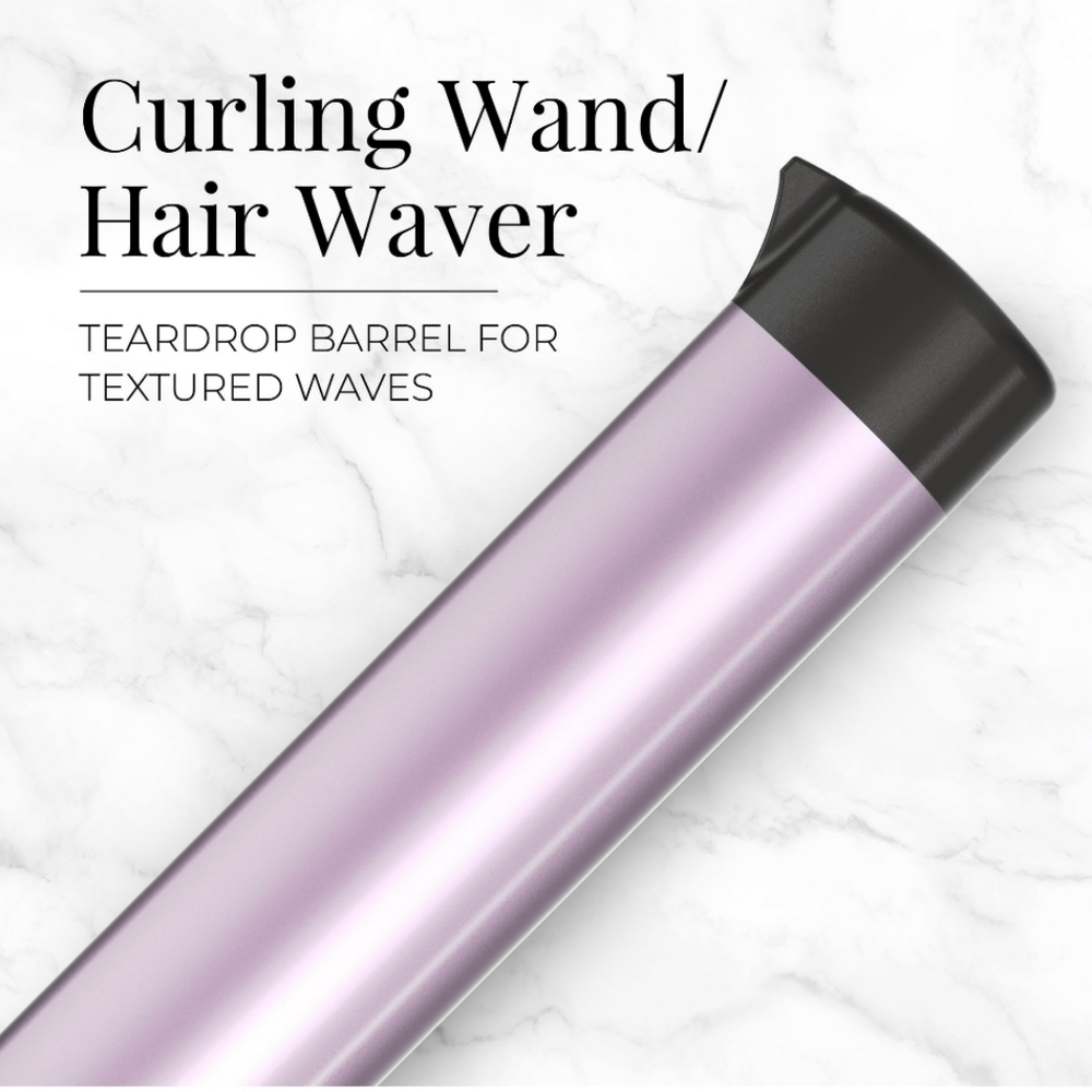 Remington Teardrop 1" Ceramic Hair Curling Wand, Black, CI50M1 - Picture 6 of 17